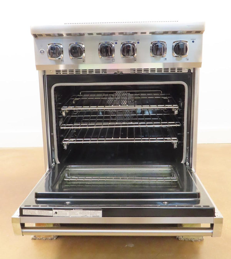 Viking 5 Series VER53014BSS 30 in 4.7 cu.ft S. Steel Freestanding Electric Range