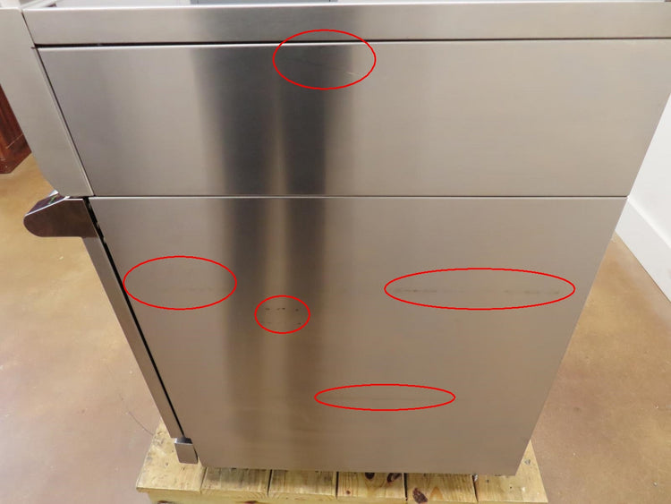 Viking 5 Series VER53014BSS 30 in 4.7 cu.ft S. Steel Freestanding Electric Range