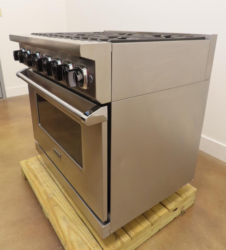Viking 7 Series VGR73626BSS 36" Sealed Burner Gas Range Stainless S. 2023Model