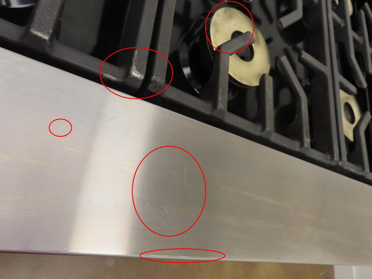 Viking 7 Series VGR73626BSS 36" Sealed Burner Gas Range Stainless S. 2023Model