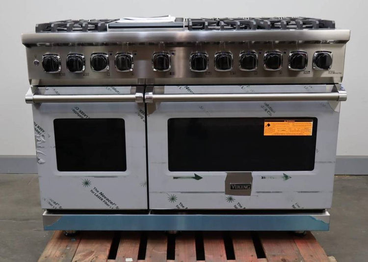 Viking Professional 5 Serie 48" Freestanding 2022 Stainless Gas Range VDR5486GSS