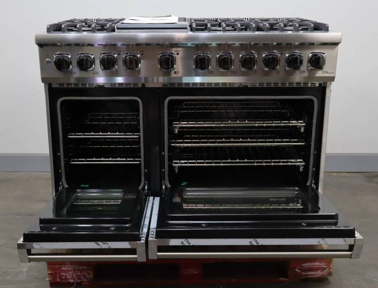 Viking Professional 5 Serie 48" Freestanding 2022 Stainless Gas Range VDR5486GSS