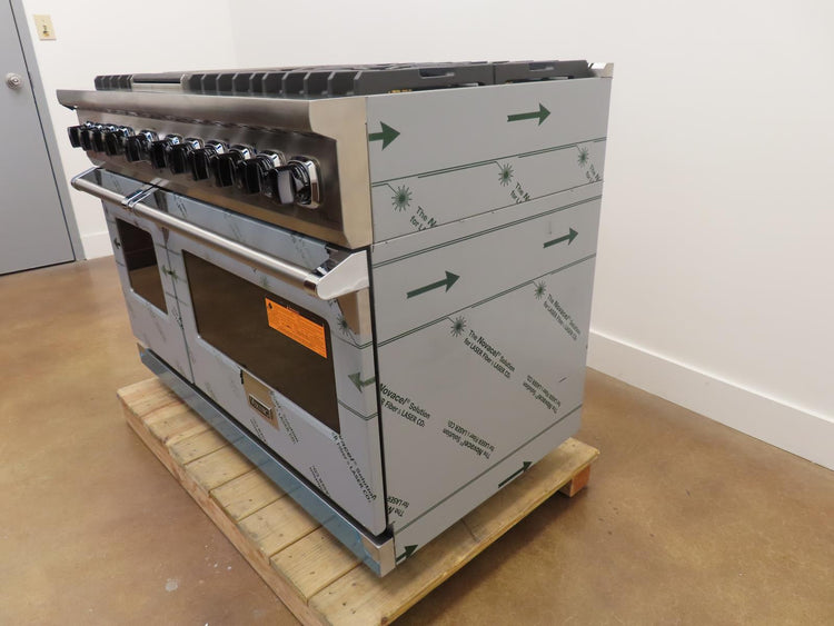 Viking Professional 5 Series VDR5486GSS 48" Freestanding Dual Fuel Range