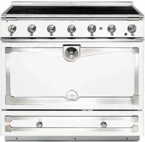 La Cornue 36" Freestanding White Induction Range 3.81 Ft. Oven Cap. C9WNI