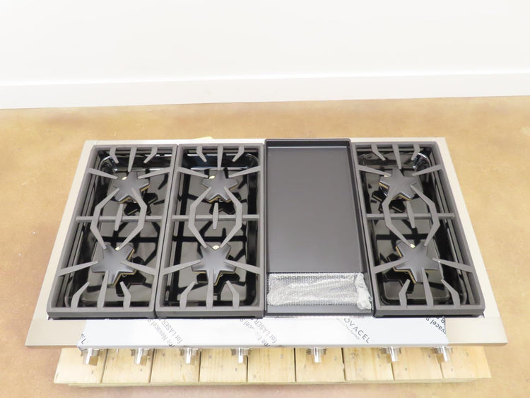 Thermador Professional Series PCG486WD 48" 6 Star Burners Stainless S. Rangetop