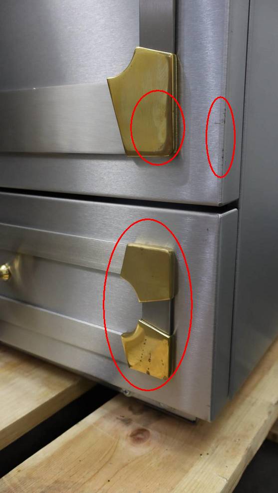 La Cornue CornueFe 90 36" Freestanding Induction Range 3.81 FtCap SS Brass C9IFI