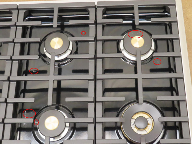 Monogram Statement Series ZGU366NT2SS 36" Slide-In Professional Gas Rangetop Pic