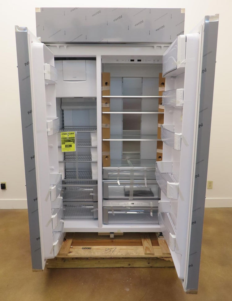 Monogram ZISS480NN 48" Smart Counter Depth Built-In Side by Side Refrigerator