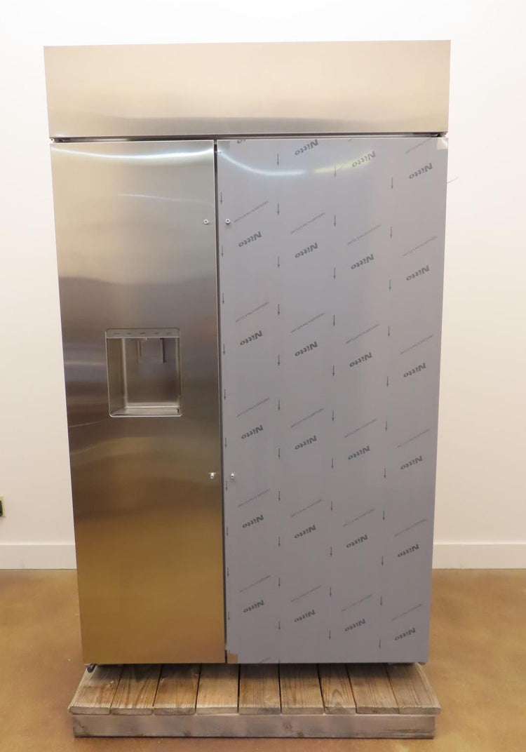 Monogram ZISS480DN 48" Counter Depth Built-In SidebySide Smart Refrigerator Pics