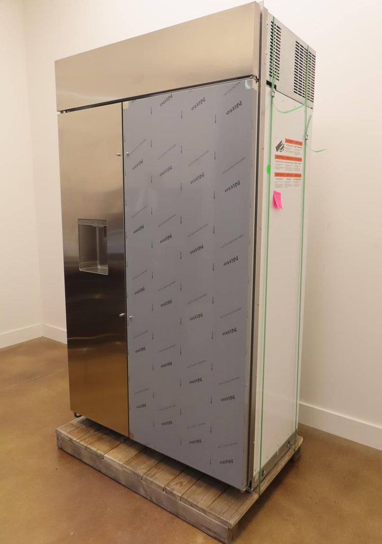 Monogram ZISS480DN 48" Counter Depth Built-In SidebySide Smart Refrigerator Pics