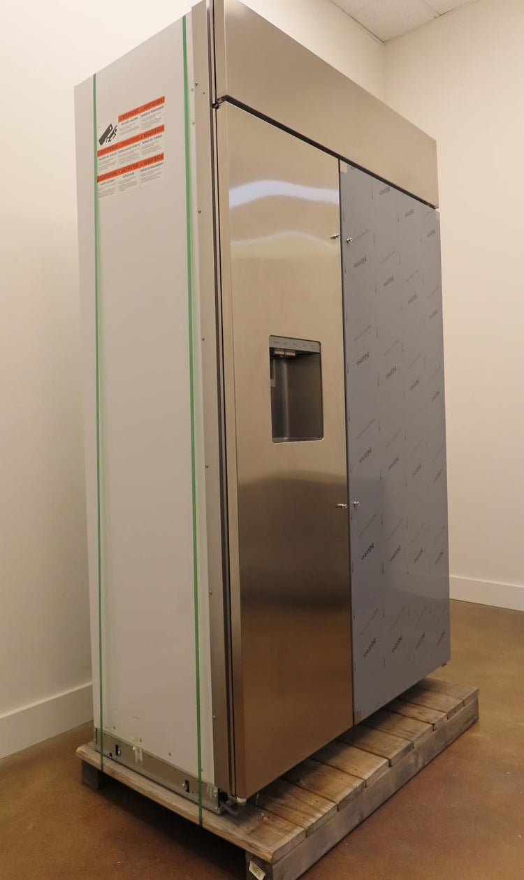 Monogram ZISS480DN 48" Counter Depth Built-In SidebySide Smart Refrigerator Pics