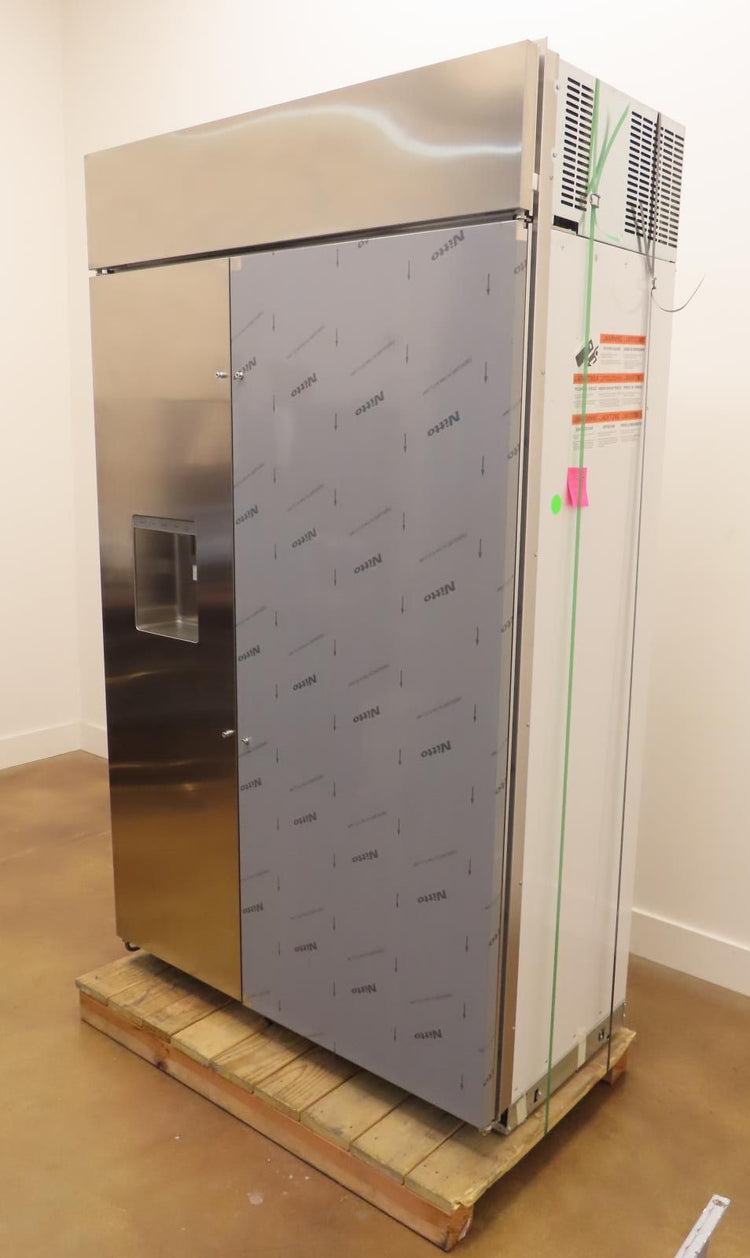 Monogram ZISS480DN 48" Counter Depth Built-In Side by Side Smart Refrigerator