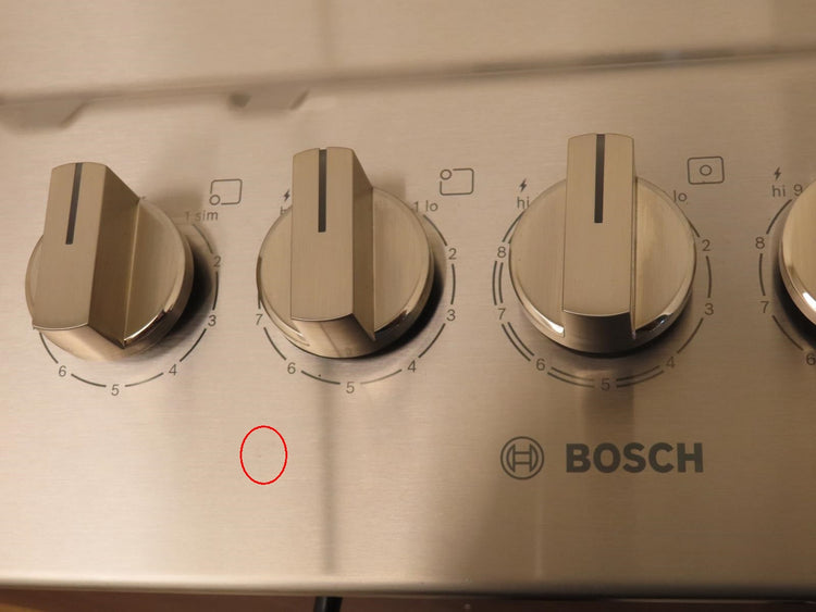 Bosch 800 Series NGM8659UC 36" Built-In Gas Cooktop with 5 Sealed Burners