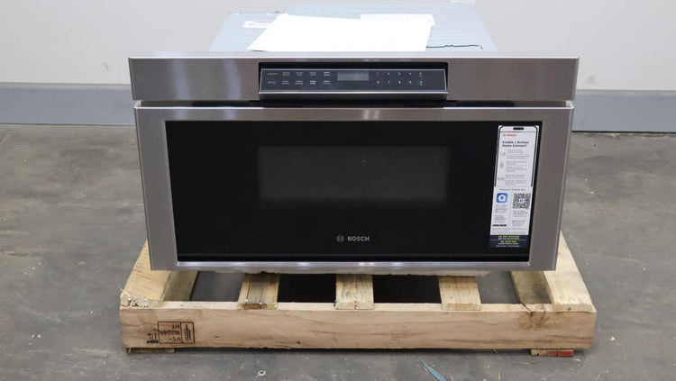 Bosch 800 Series 30" Tilt Display 1.2 CuFt Smart Microwave Drawer HMD8054UC