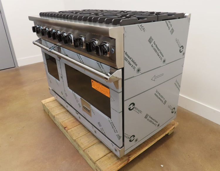 Viking 5 Series VGR5488BSSLP 48 Inch Freestanding Professional Gas Range