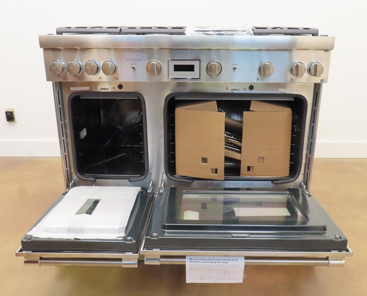 Thermador Pro Harmony PRD486WDHU 48" Freestanding Dual Fuel Range