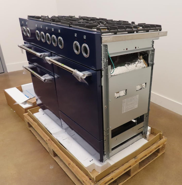 AGA Mercury AMC48DFBBY 48" Freestanding Dual Fuel Blueberry - Midnight Sky Range