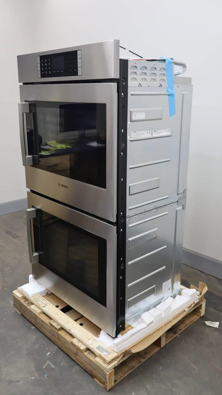 Bosch 30" Benchmark Series SS Convection Double Electric Wall Oven HBLP651RUC