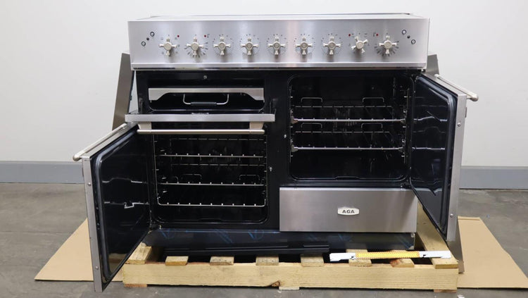 AGA Elise Series 48" Freestanding Induction Range With 5 Elements AEL481INSS