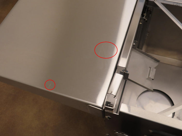 Cart with Front Storage Access Doors for a Lynx L30TRFLP Grill