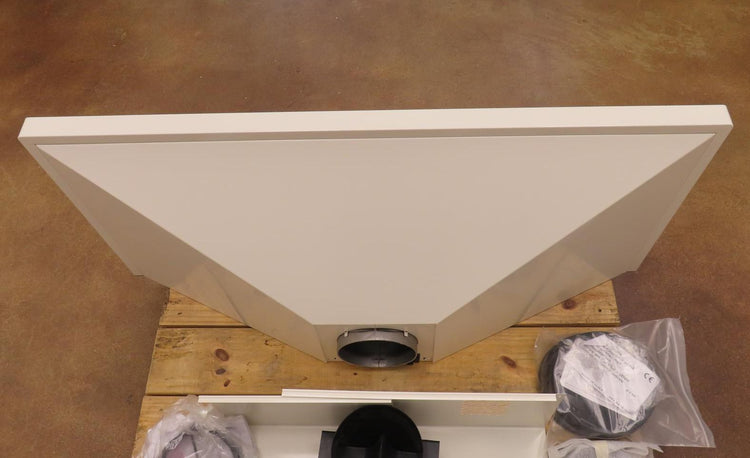 AGA AMCHD44IVY 44" Ivory 600 CFM Blower Mount Range Hood with 600 CFM Blower