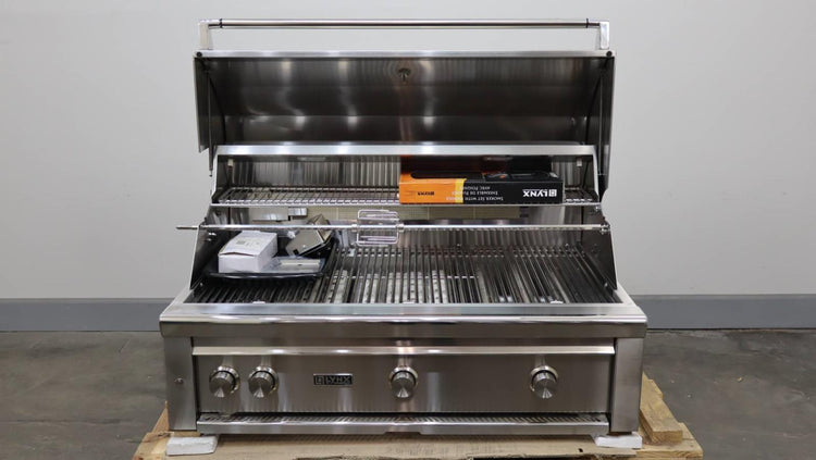Lynx Professional Grill Series 42" NG 1,200 sq.in SS Built-In Grill L42TRNG Pics