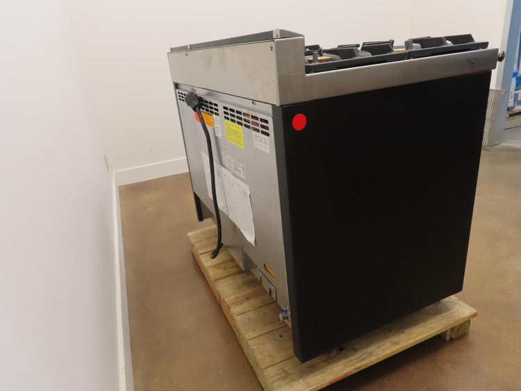 Viking Tuscany Series TVDR4814GCS 48" Freestanding Dual Fuel Cast Black Range