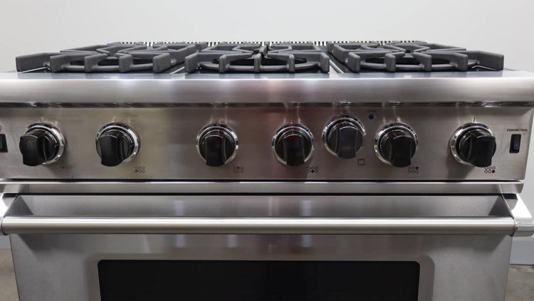 Viking 5 Series '20 36" Professional 6 Burners Natural Gas Range VGIC53626BSS