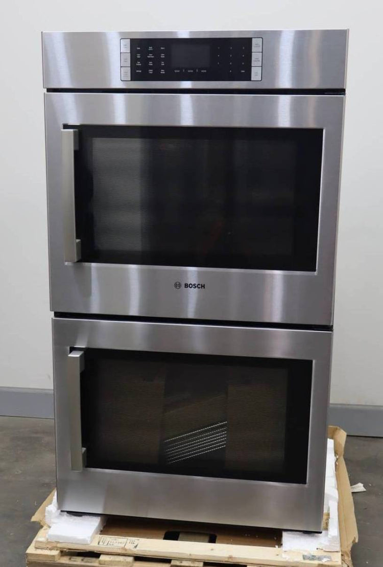 Bosch 30" Benchmark Series SS Convection Double Electric Wall Oven HBLP651RUC