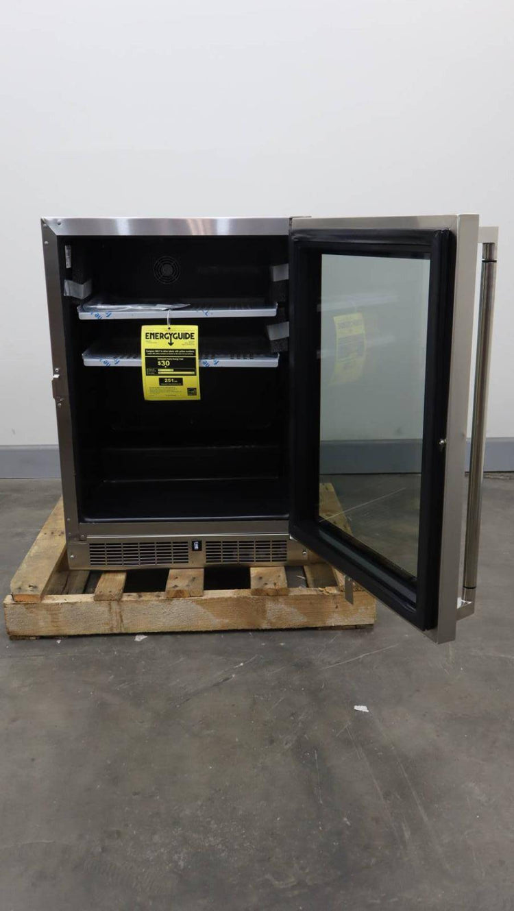 Lynx 24 Inch SS Built-In All Refrigerator 5.3 Cu. Ft. Capacity LN24REFGR