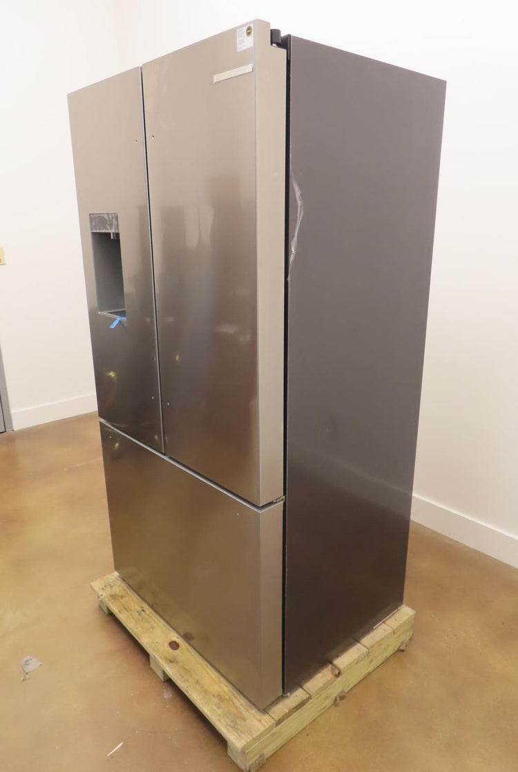 Bosch 500 Series B36CD52SNS 36 Inch Freestanding French Door Smart Refrigerator