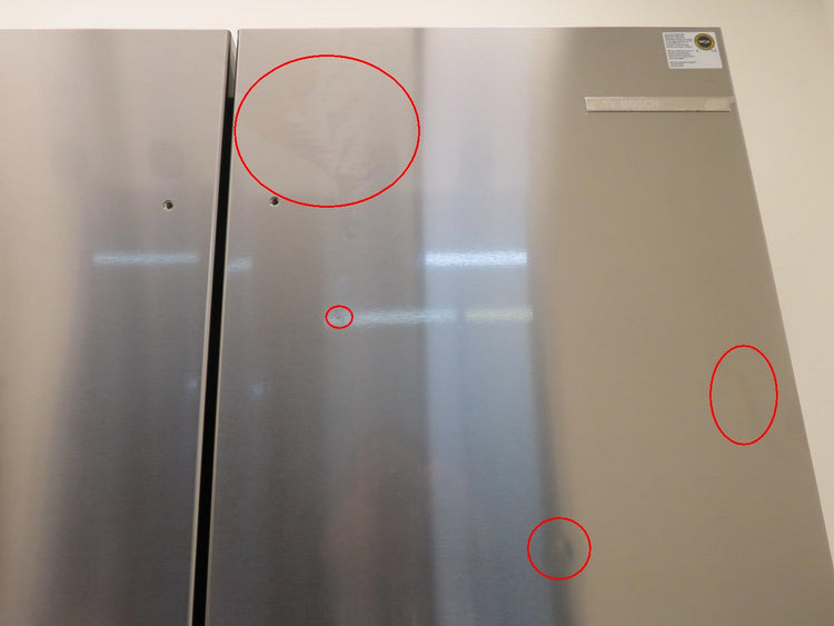 Bosch 500 Series B36CD52SNS 36 Inch Freestanding French Door Smart Refrigerator