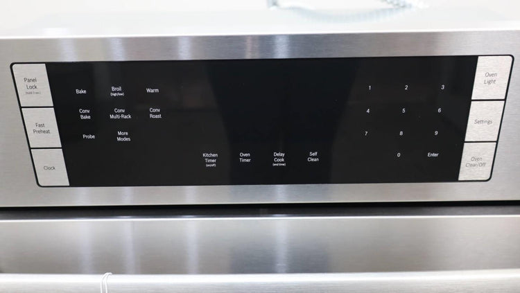 Bosch 27" 800 Series SS EcoClean Convection Single Electric Wall Oven HBN8451UC