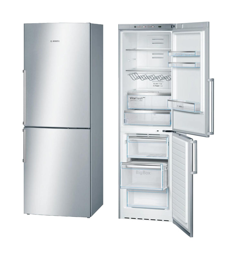 Bosch 500 Series 48" Refrigerator: Set of 2 Stainless Steel units 24" B11CB50SSS