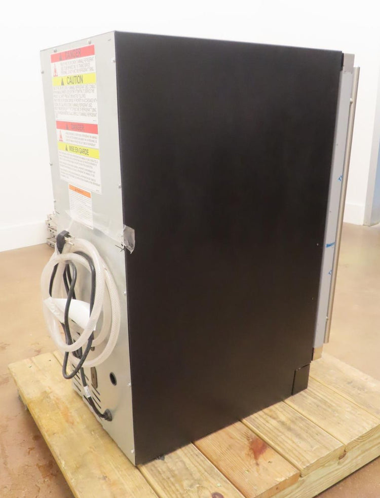 Marvel MLNP115SS01B 15" Built-In Nugget Stainless Steel Ice Maker With a pump