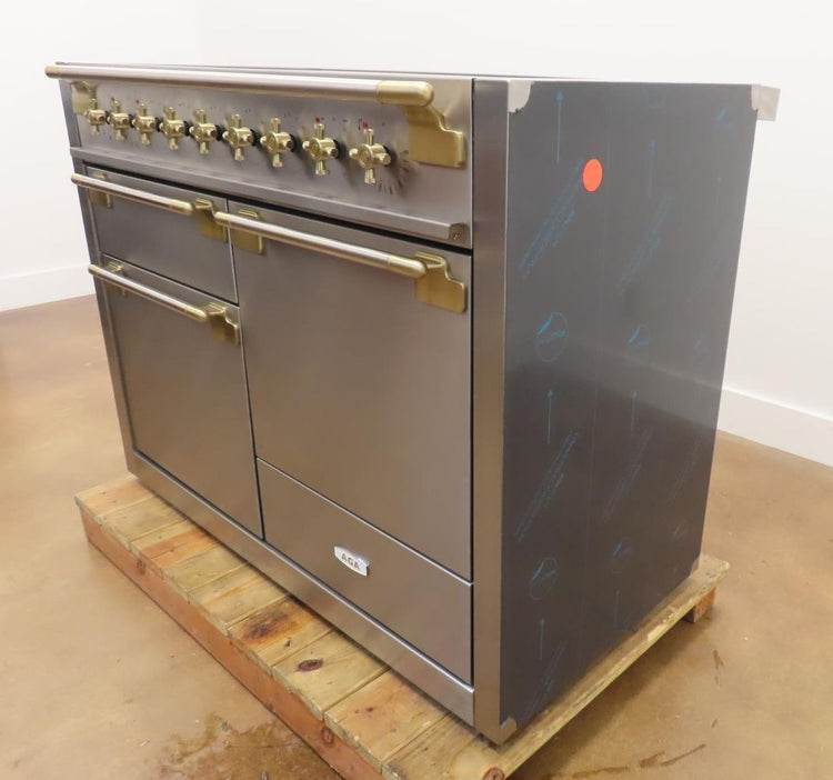 AGA Elise Series Classic Color Coll AEL481INABSS 48" Freestanding Range