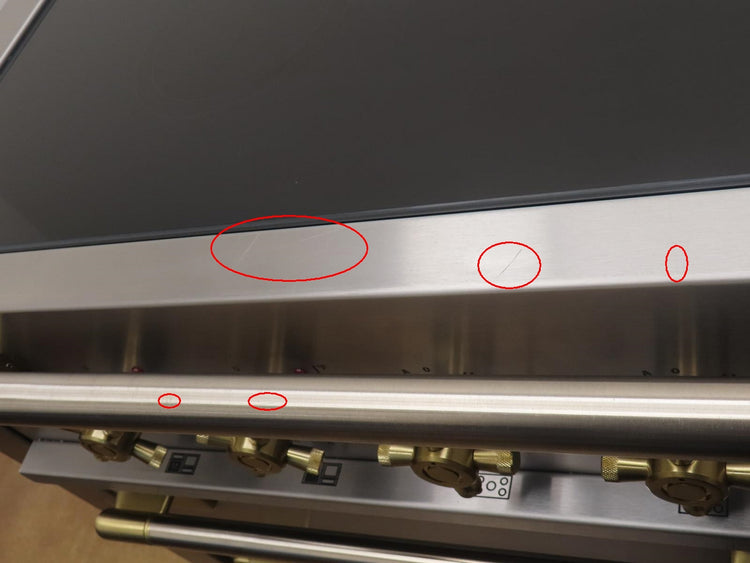 AGA Elise Series Classic Color Coll AEL481INABSS 48" Freestanding Range