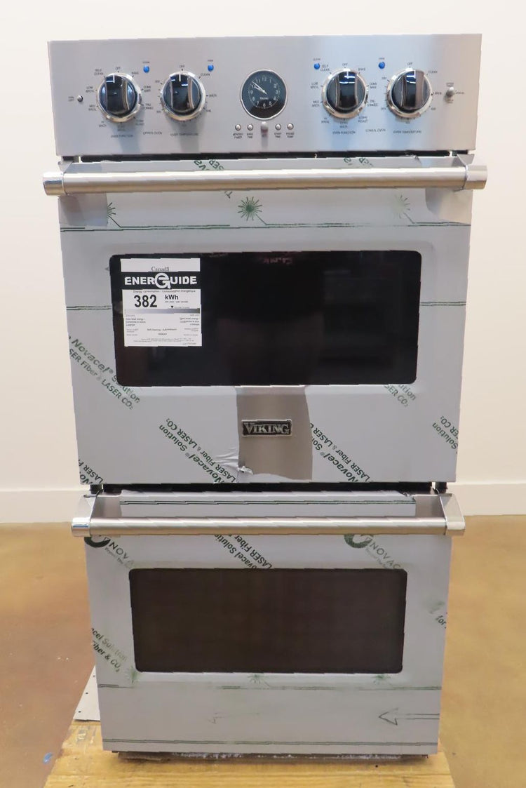 Viking Professional 5 Series VDOE527SS 27" Double Wall Oven 2024Model Production - Alabama Appliance