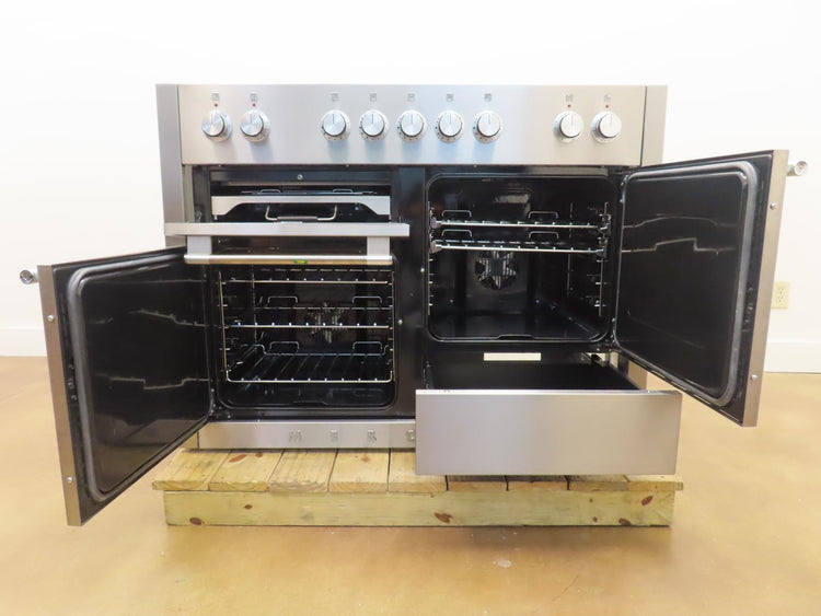 AGA Mercury AMC48INSS 48" 5 Heating Elements Electric Induction Stainless Range