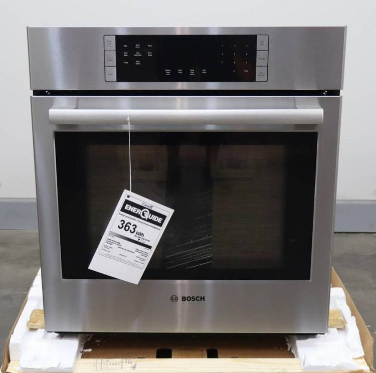 Bosch 27" 4.1 cu.ft Convection Single 800 Series Electric Wall Oven HBN8451UC