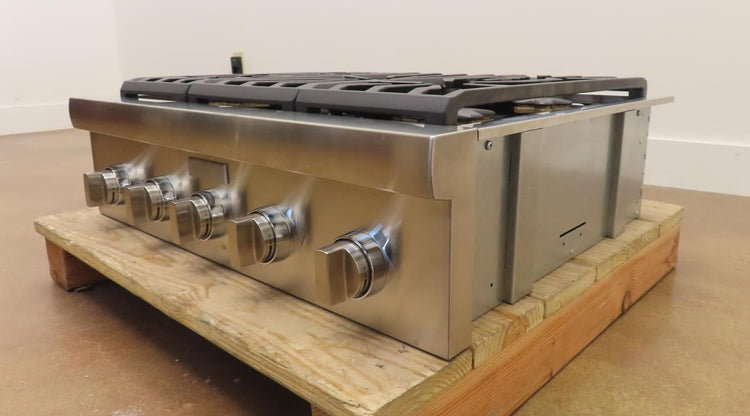 Thermador Professional Series PCG305W 30" Gas Rangetop 5 Pedestal Star®Burners