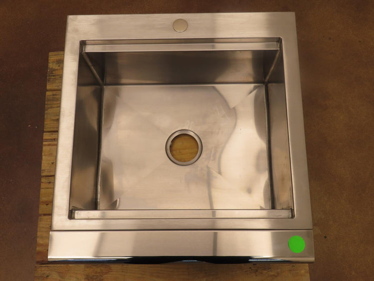 Lynx LSK24 Stainless Steel 24" Drop-In Single Bowl Outdoor Sink Pictures