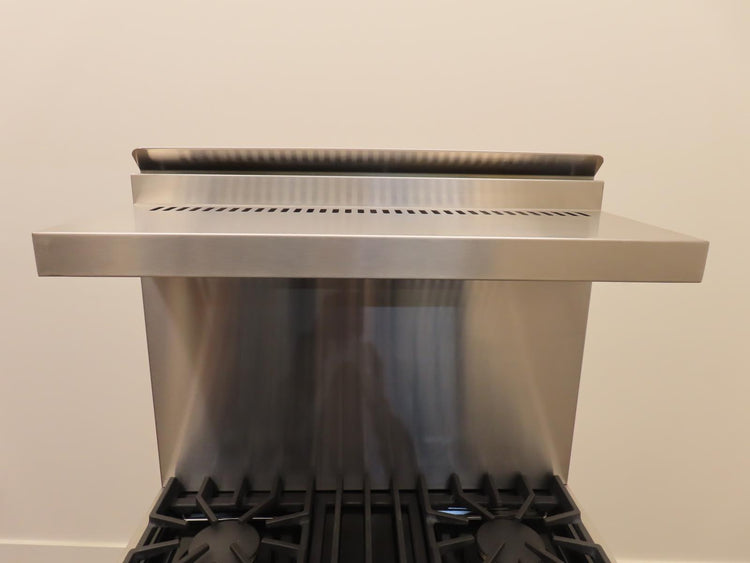 Viking Professional 5 Series 30" 4 Burners Gas Range VGR5304BSS w/ high shelf