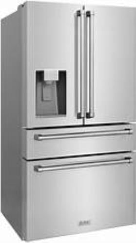 ZLINE RFMW36 36" Counter Depth 4-Door French Door Refrigerator