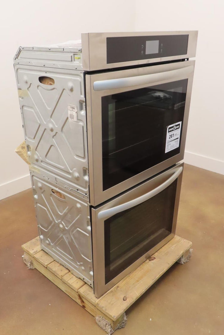 Frigidaire FCWD3027AS 30" 10.6 cu.ft Double Convection Electric Wall Oven
