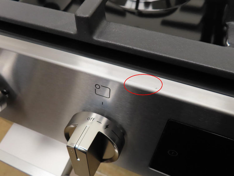 Bosch 100 Series HGF1050MUC 30 Inch Slide-In Stainless Steel Gas Range