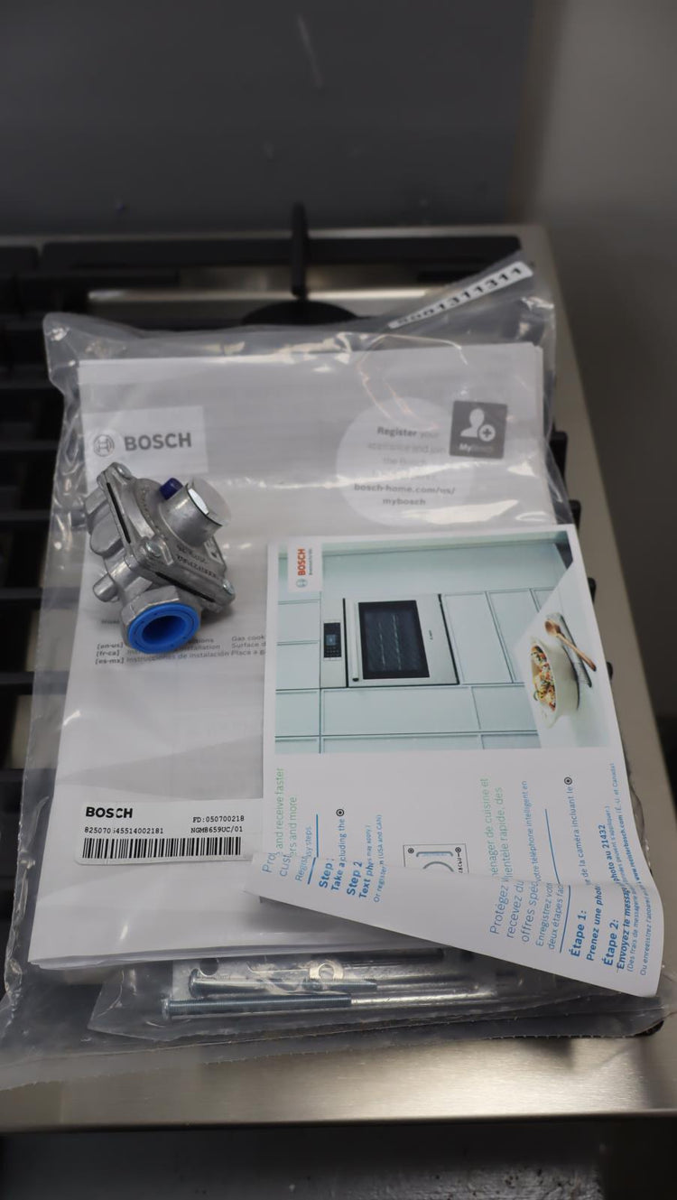 Bosch 800 Series 36" 5 Sealed Burners Built-In Gas Cooktop NGM8659UC