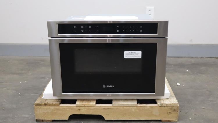 Bosch 800 Serie 24" SS Touch Control 950W Built-in Microwave Drawer HMD8451UC - Alabama Appliance