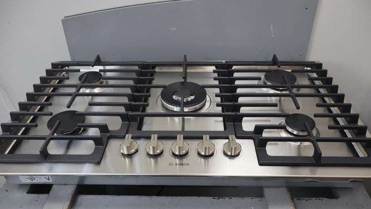 Bosch 800 Series 36" 5 Sealed Burners Built-In Gas Cooktop NGM8659UC