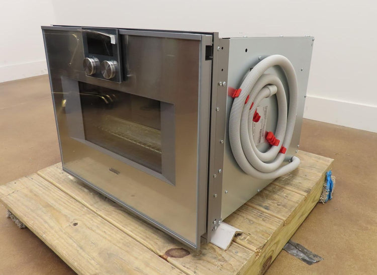 Gaggenau 400 Series BS470612 24" Single Combi-Steam Smart Electric Wall Oven